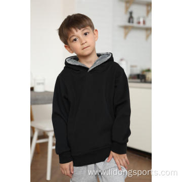 high quality 100%cotton kid plain sweat shirt hoodies